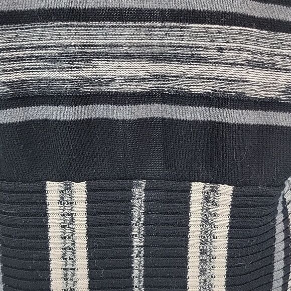 St. John's Bay open front striped cardigan Size L - Picture 7 of 10